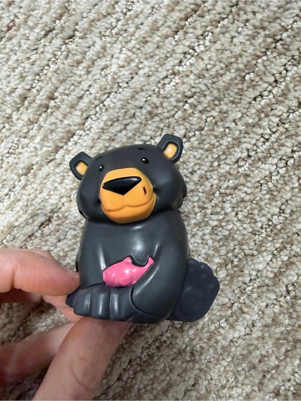 Fisher Price Little People Bear with salmon